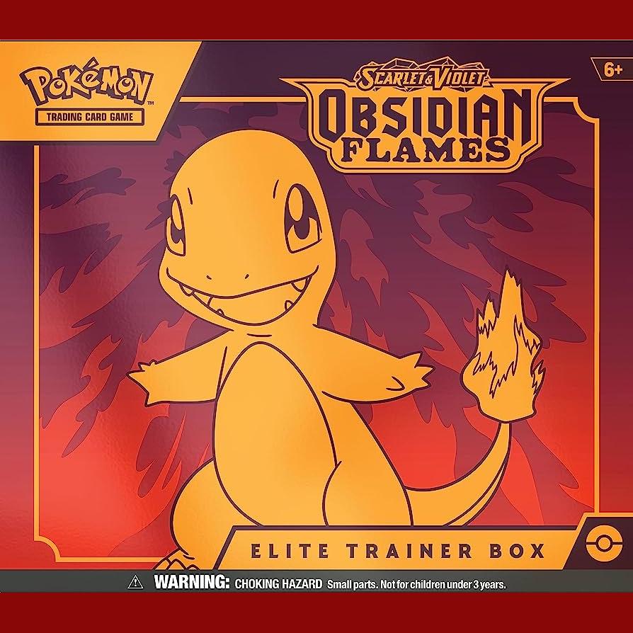 Pokemon Scarlet & Violet Obsidian Flames Elite Trainer Box