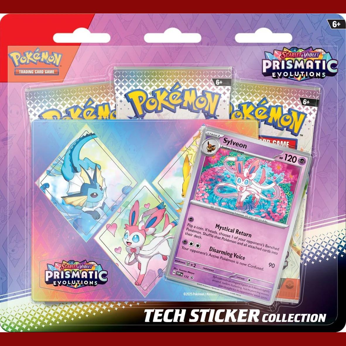 Prismatic Evolutions: Sylveon Tech Sticker Collection