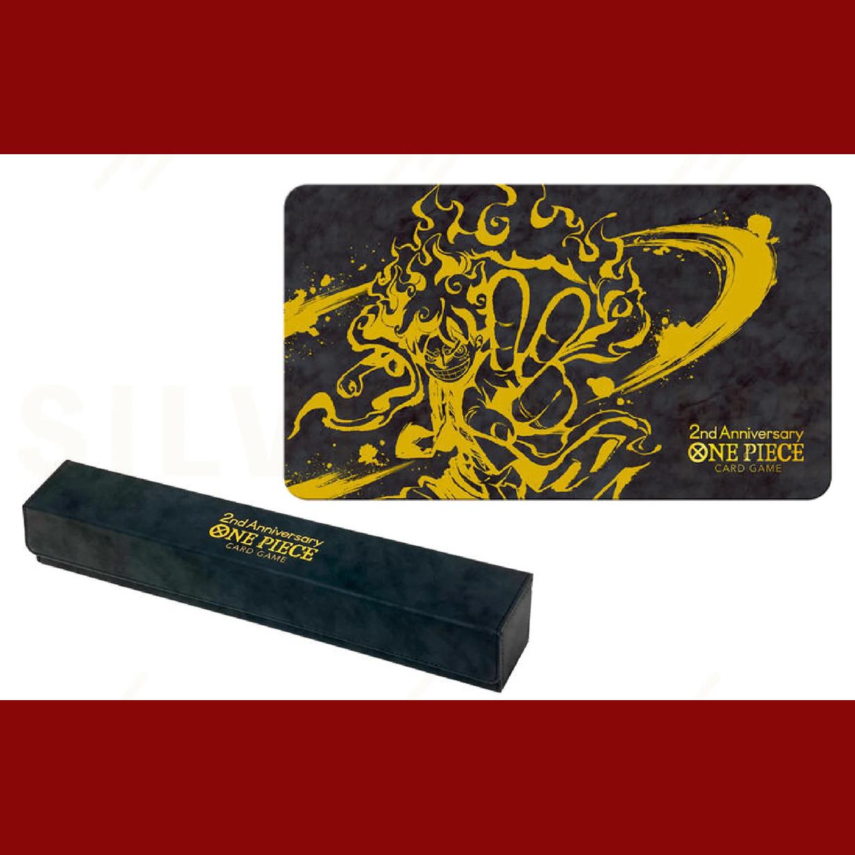 One Piece Card Game: 2nd Japanese Anniversary Playmat & Storage