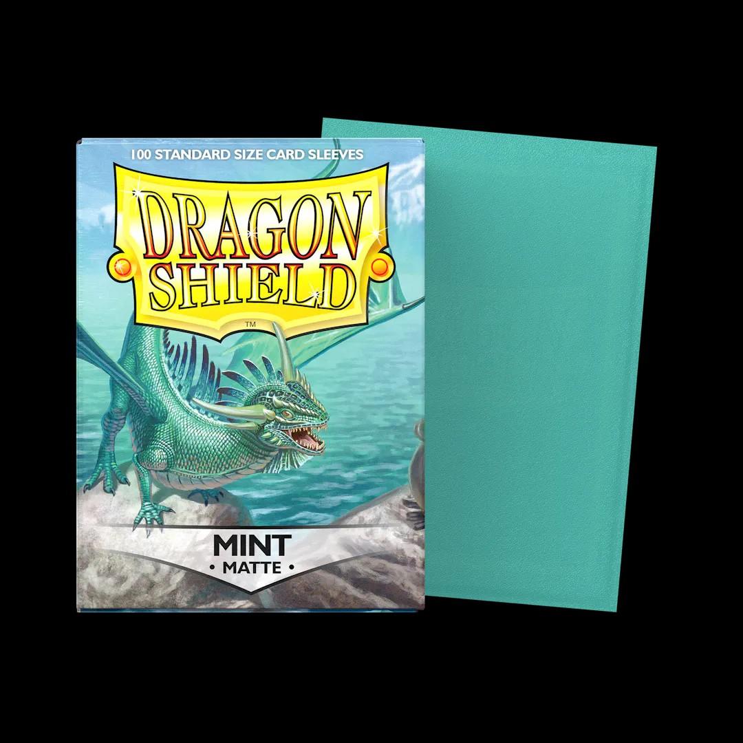 Dragon Shield 100 Standard Size Card Sleeves Mint Matte