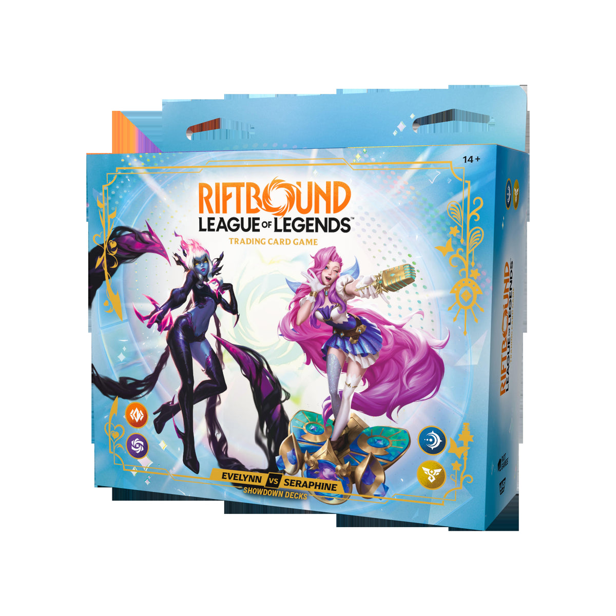 Riftbound: League of Legends TCG - Radiance Showdown Deck Display (4 Decks) - EN