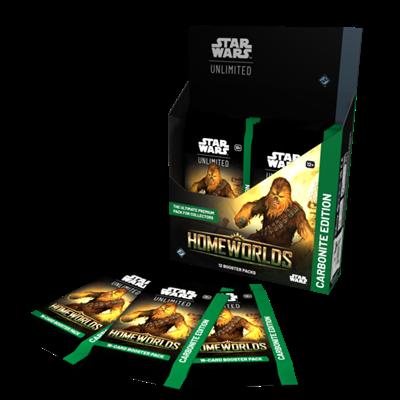 Star Wars: Unlimited - Homeworlds Carbonite Booster