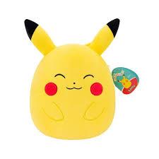 Pokémon Squishmallows Plush Figure Happy Pikachu 25 cm
