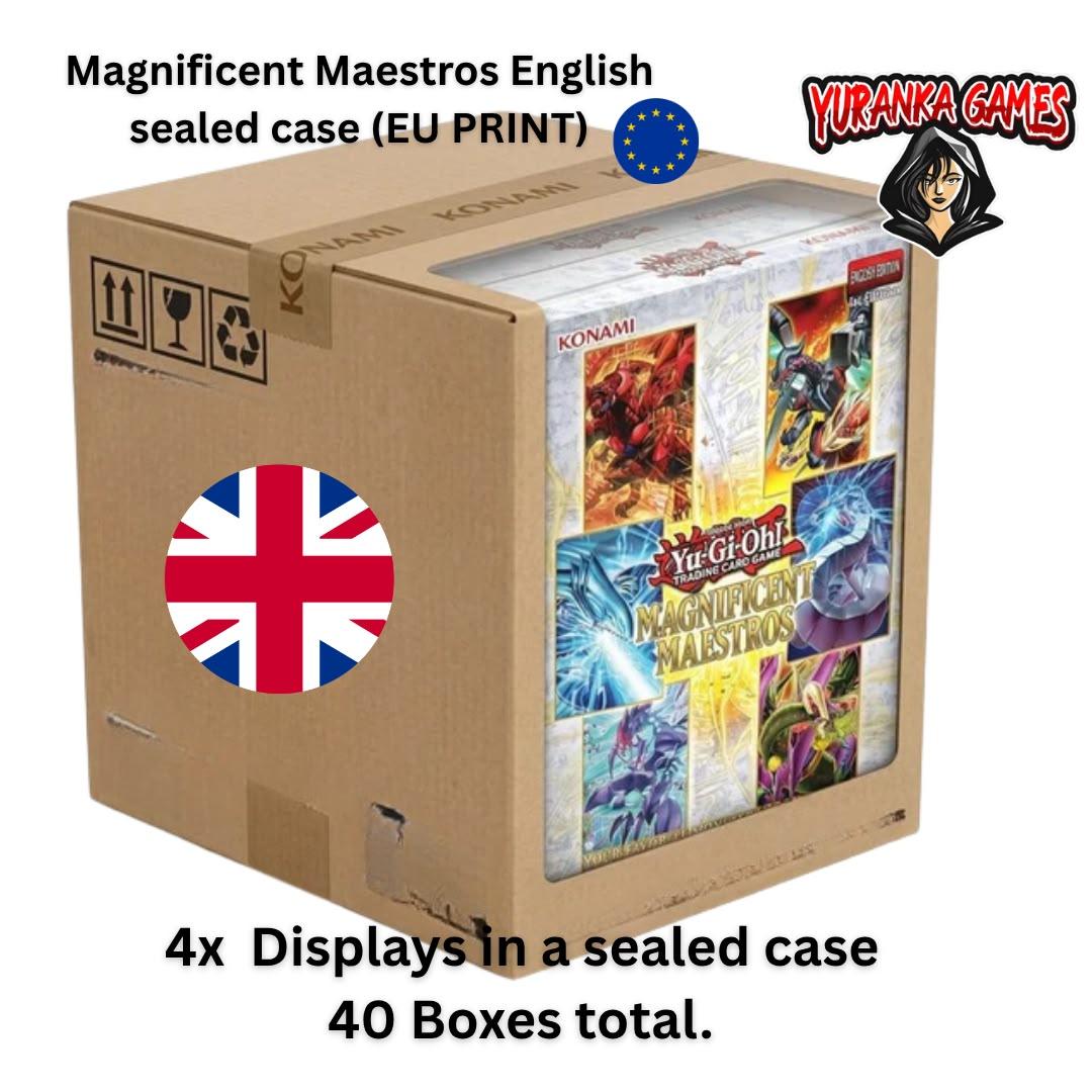 Yu-Gi-Oh! - Magnificent Maestros Booster Box (Case of 40 Tuckboxes)