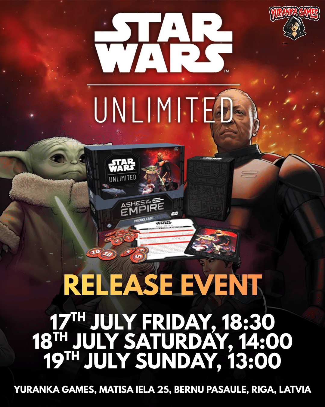 Ashes of the Empire Release Event - Sunday