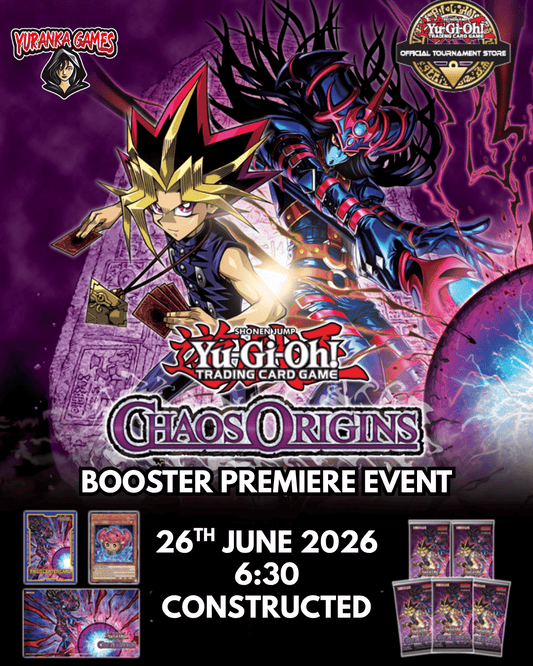 Chaos Origins – Advanced Constructed Core Booster Premiere Event