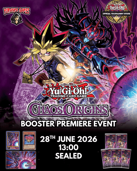Chaos Origins – Sealed Core Booster Premiere Event