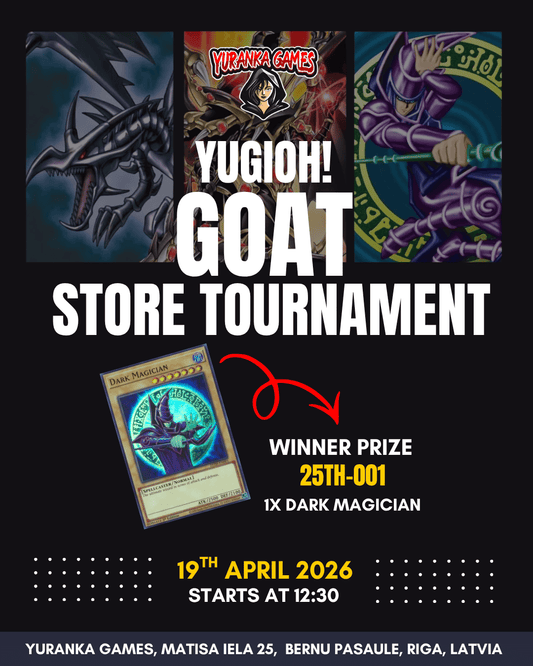 GOAT Format Store Tournament – Yu-Gi-Oh!