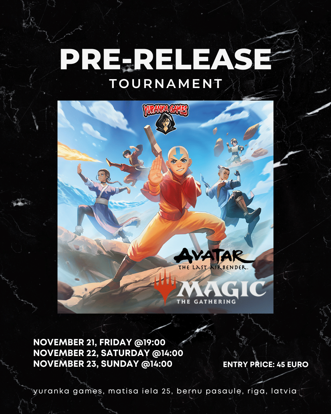Magic: The Gathering – Avatar: The last air bender Pre-Release Event