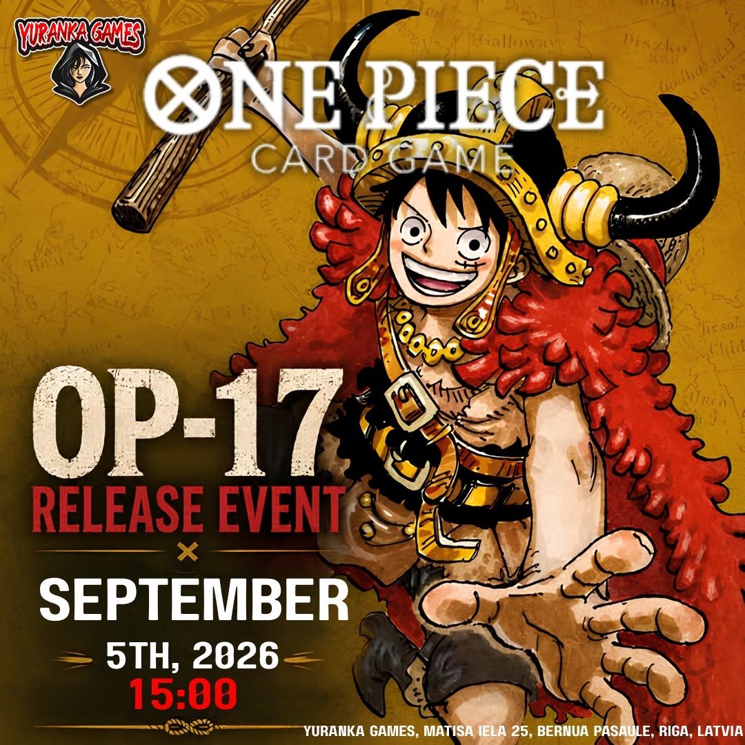 ONE PIECE CARD GAME OP-17 RELEASE EVENT