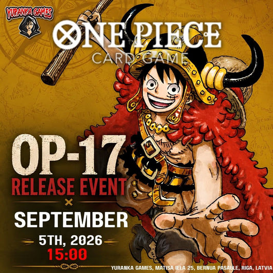 ONE PIECE CARD GAME OP-17 RELEASE EVENT