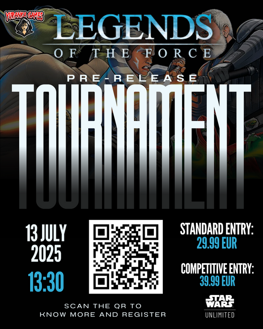 StarWars Unlimited: Legends of the Force Pre-Release Tournament