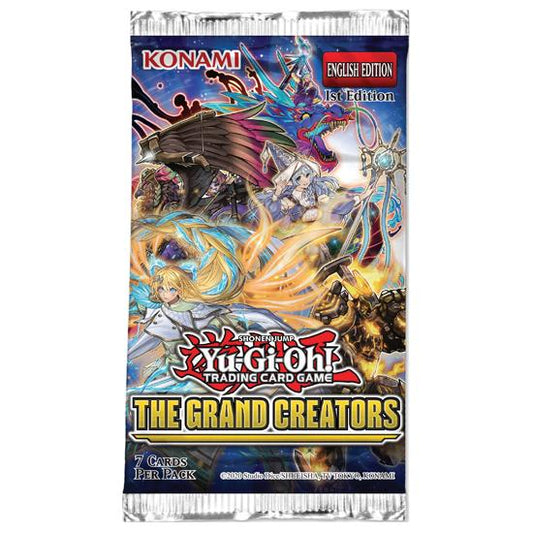 Yu-Gi-Oh The Grand Creators Booster Packs