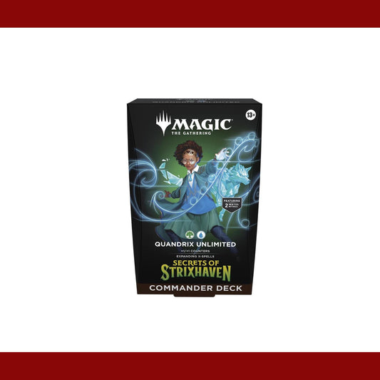 MTG Commander: Secrets of Strixhaven: "Quandrix Unlimited" Commander Deck