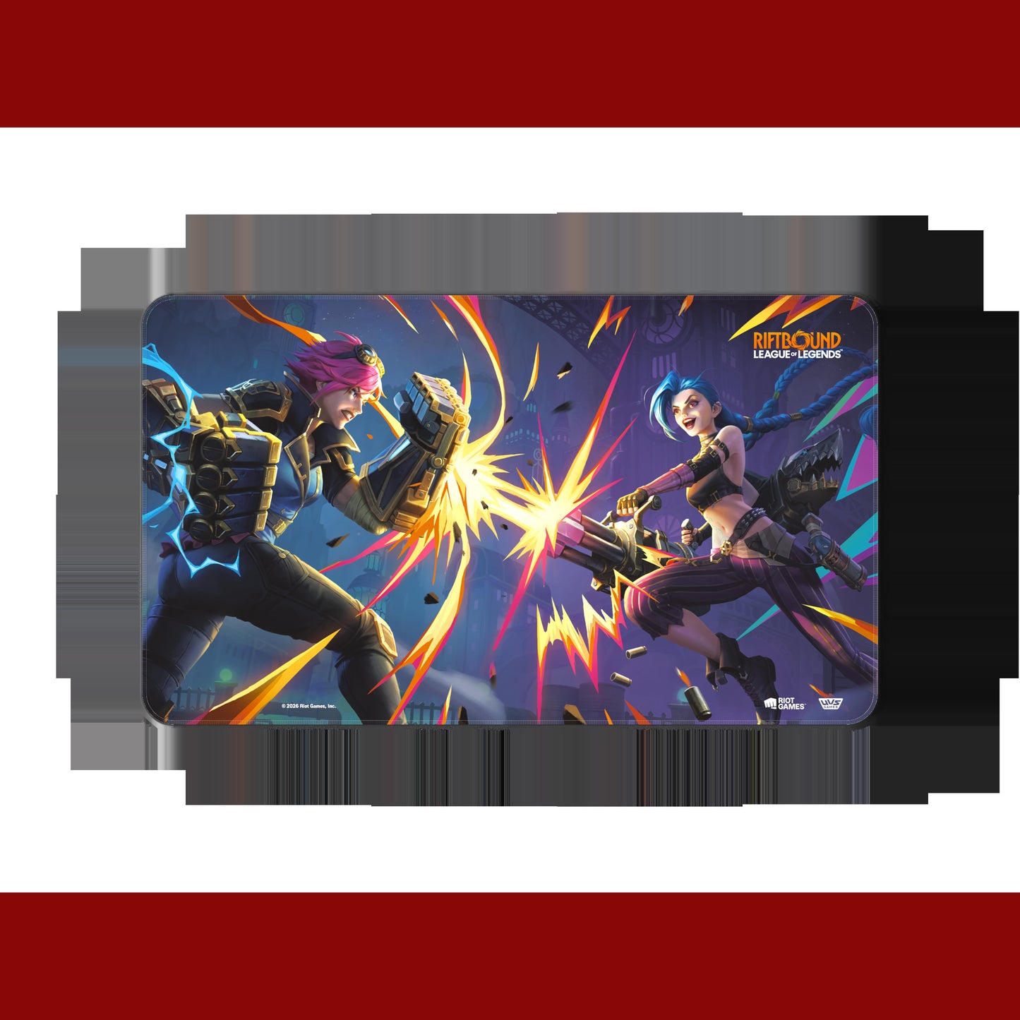 Riftbound: League of Legends TCG - Vendetta Playmat: Vi vs Jinx