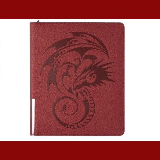 Dragon Shield Zipster Regular + 20 Pages Blood Red