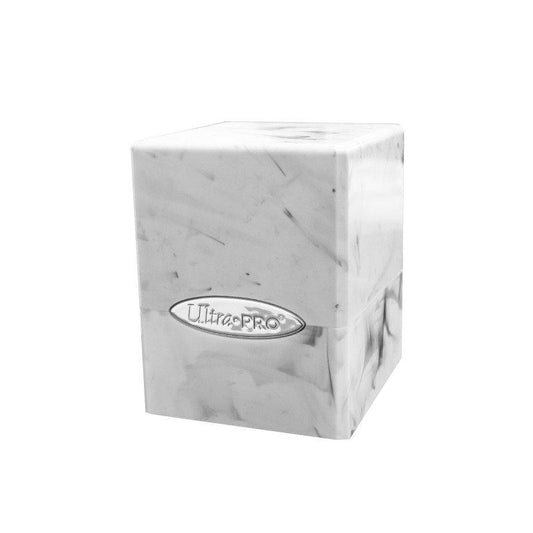 UP - Satin Cube: White/Black [Marble]