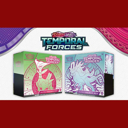 Pokemon Scarlet & Violet: Temporal Forces Elite Trainer Box