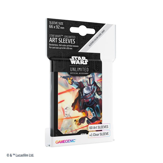 Star Wars Unlimited Art Sleeves Mandalorian