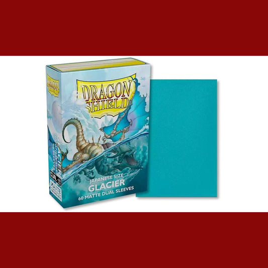 Dragon Shield Japanese size sleeves-Glacier