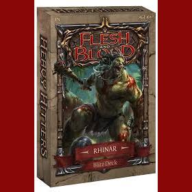 Flesh and Blood Heavy Hitters - Rhinar Blitz Deck