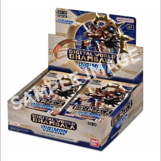 Digimon Card Game - Digital World Shambala Booster Box [EX12]
