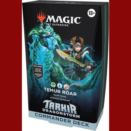 Magic the Gathering Tarkir: Dragonstorm: "Temur Roar" Commander Deck