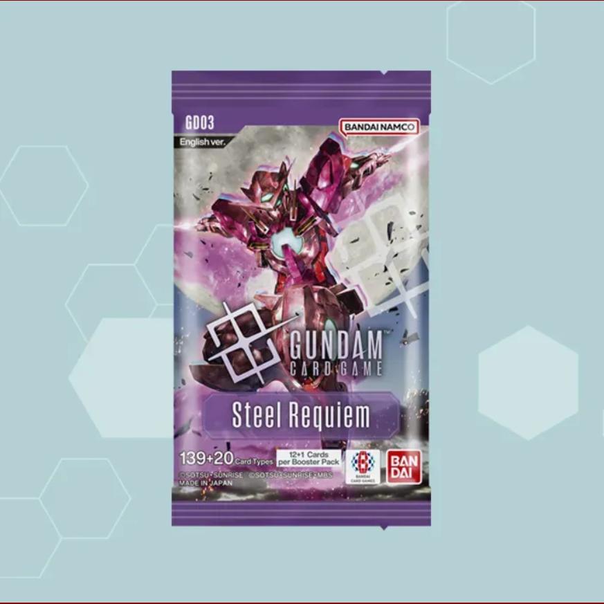 Gundam Card Game Booster Pack [GD03] - Steel Requiem
