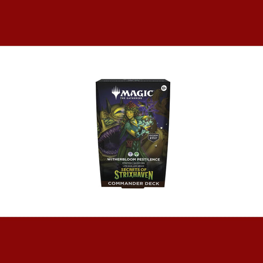 MTG Commander: Secrets of Strixhaven: "Witherbloom Pestilence" Commander Deck