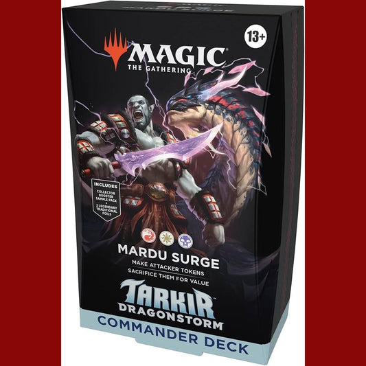 Magic:The Gathering - Tarkir Dragonstorm Commander Deck Mardu Surge