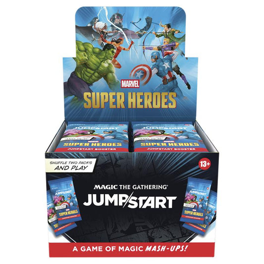 MTG - Marvel Super Heroes Jumpstart Booster Display (24 Boosters) - EN