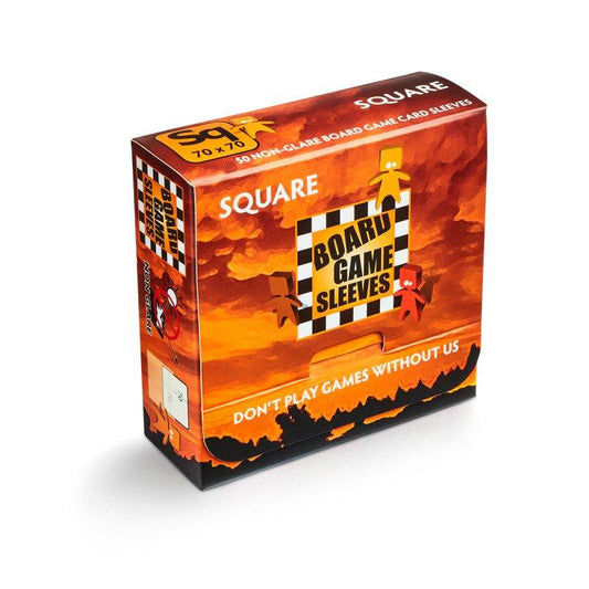 Board Games Sleeves Square Non-Glare: 69x69mm