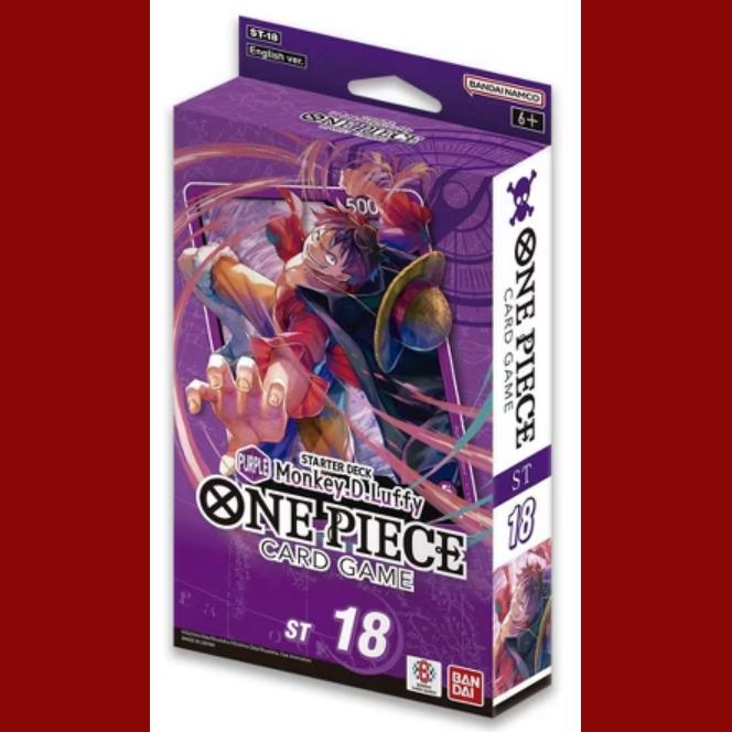 ST18 One Piece - Purple Monkey.D.Luffy Starter Deck