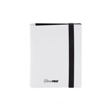 Ultra-PRO 2-Pocket Eclipse Arctic White Binder