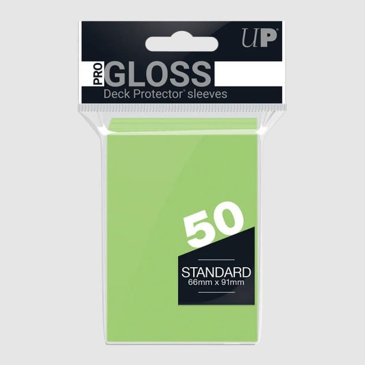 UltraPro Matte Deck Protector 50 Sleeves Lime Green