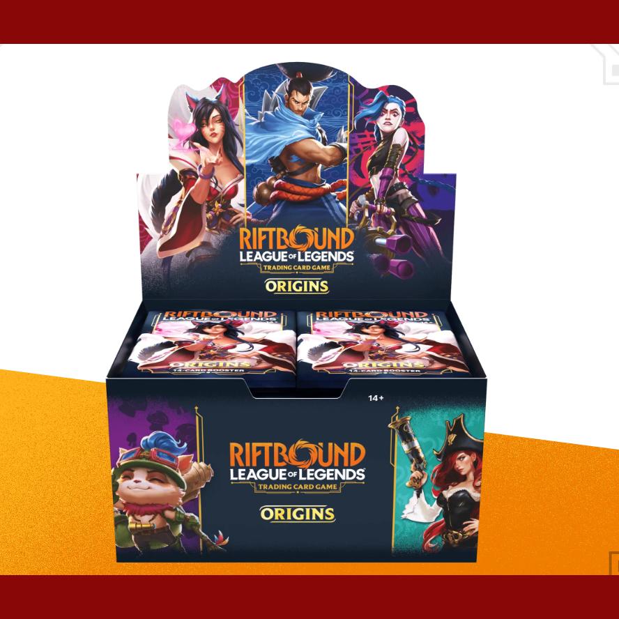 Riftbound: League of Legends TCG - Set One: Origins Booster Display (24 packs)