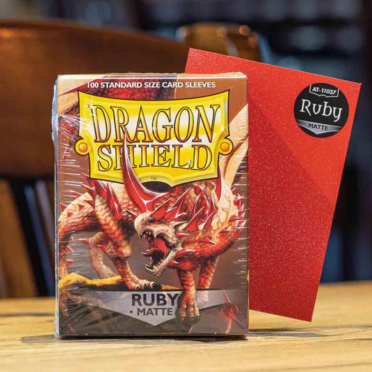Dragon Shield Sleeves Ruby Matte
