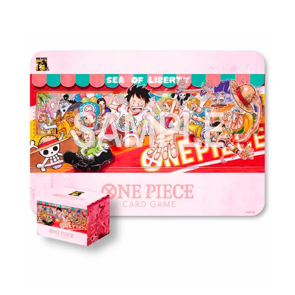 One Piece Playmat and Storage Box Set - 25th Edition -
