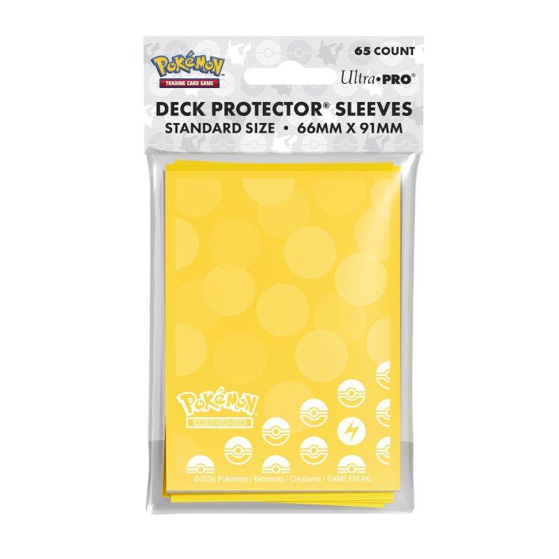 UP - Pokemon: Deck Protector Sleeves: Energy - Lightning Type (65 Sleeves)