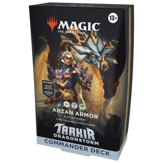 Magic the Gathering Tarkir: Dragonstorm: "Abzan Armor" Commander Deck