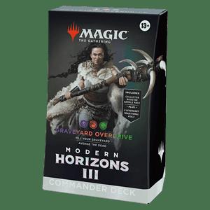 Magic the Gathering Modern Horizons 3: "Graveyard Overdrive" Commander Deck