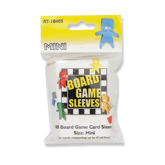 Board Games Sleeves Mini Clear: 41x63mm