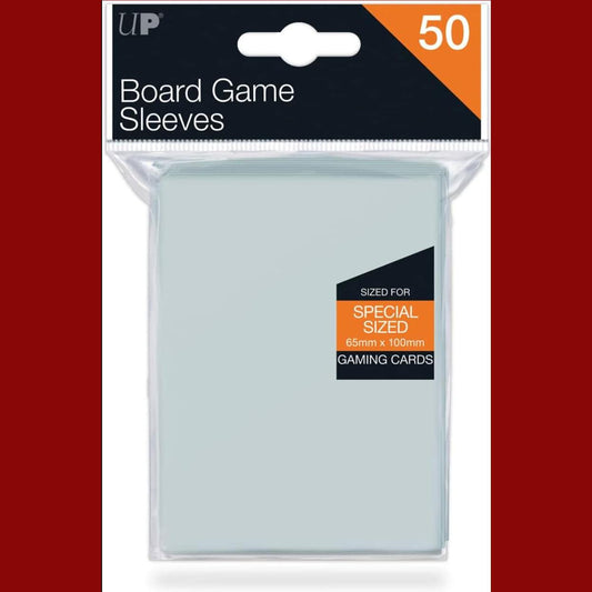100 Ultra Pro Board Game Sleeves 65mm x 100mm