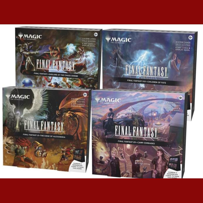 Magic: The Gathering - FINAL FANTASY Holiday Release: "The Siege of Alexandria" Scene Box