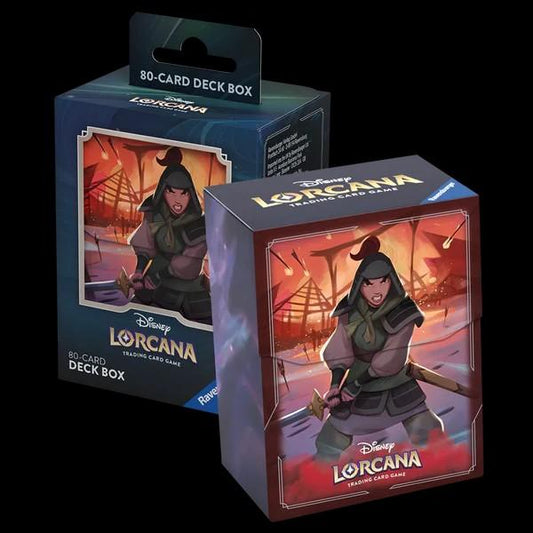 Lorcana 80 - Card Deck Box -Mulan-