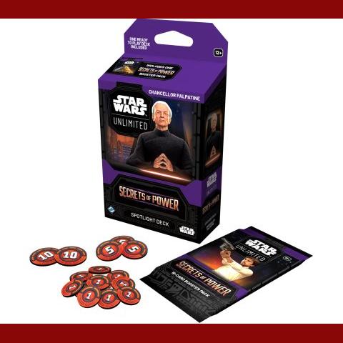 StarWars: Unlimited Secrets of Power: Spotlight Deck: Chancellor Palpatine