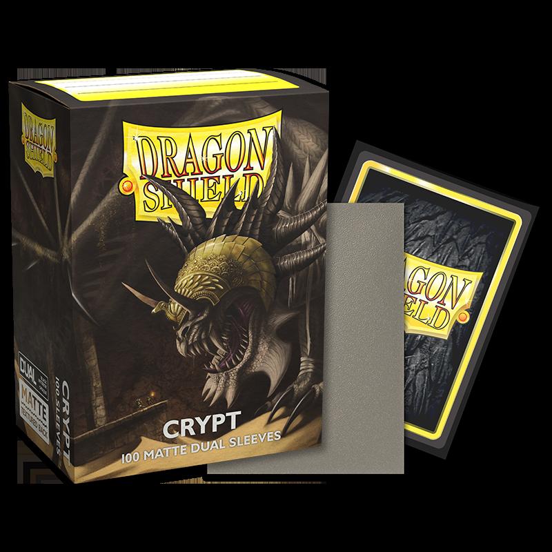 100 Dragon Shield Sleeves - Matte Dual Crypt
