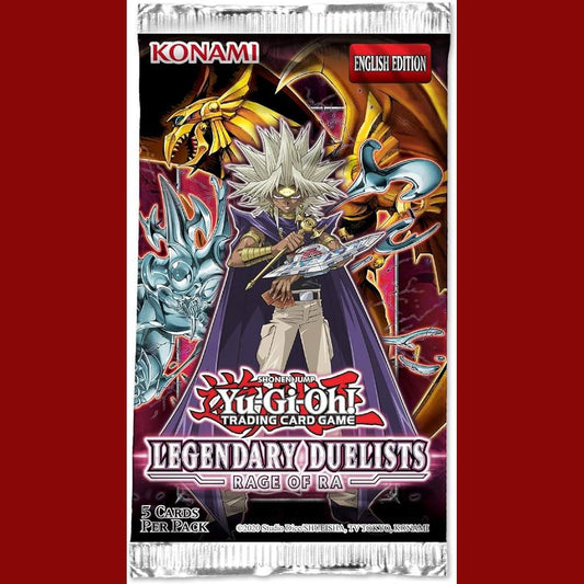 Yu-Gi-Oh Legendary Duelists Rage of RA Booster Packs