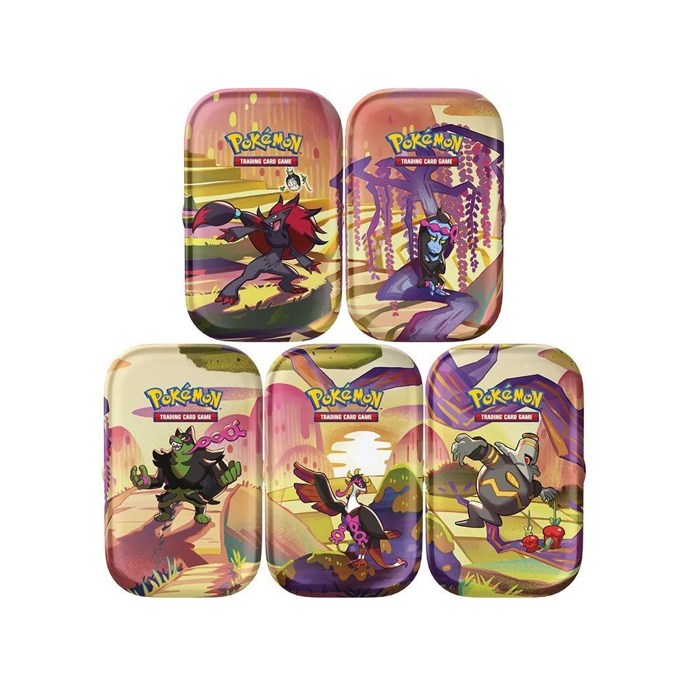 Pokemon Scarlet & Violet Shrouded Fable Mini Tin Display