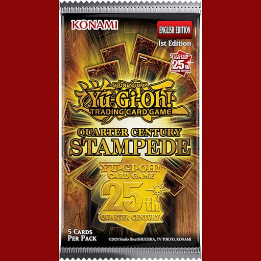 YuGiOh Quarter Century Stampede Booster